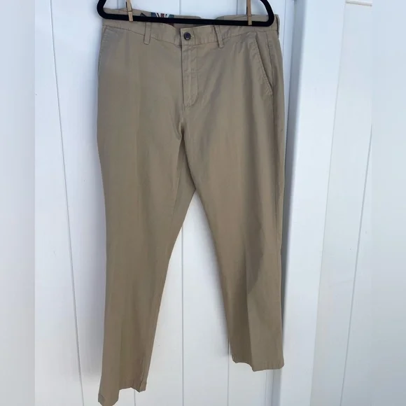 English Laundry Pants Khaki 36X30 Slim Straight Mens NWT - Picture 1 of 5